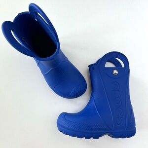 CROCS Kids Blue Rain & Snow Boots
